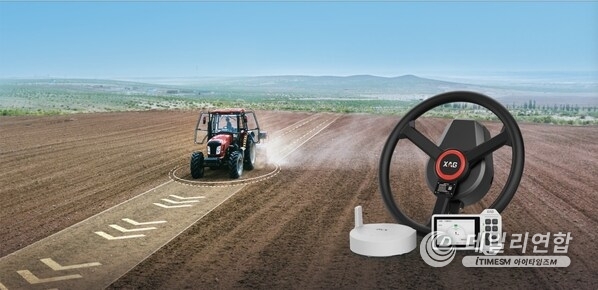 XAG APC2 AutoPilot Console enables a wide range of agricultural machinery to operate with centimeter-level accuracy