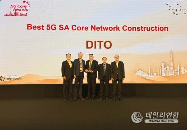 DITO was awarded the Best Network 5G SA Core Network Construction Award