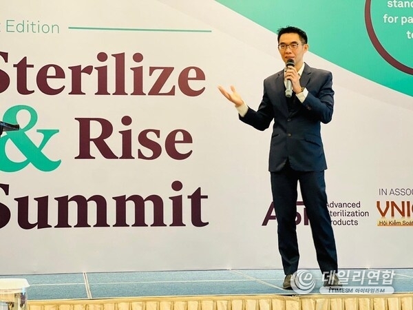 Kevin at ASP Rest of Asia’s 1st Sterilize & Rise Summit Event in Hanoi, attended by 15 Key Opinion Leaders from 9 Countries