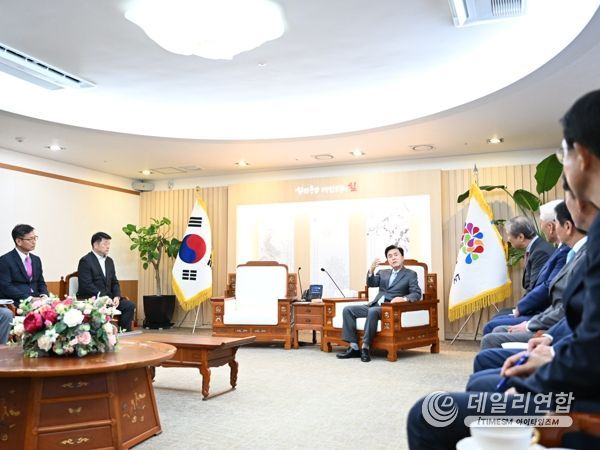 김태흠 충남도지사, 대한건설협회와 건설산업 발전 논의