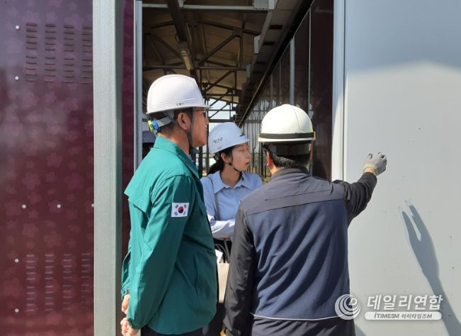 예산정수장 합동점검 사진