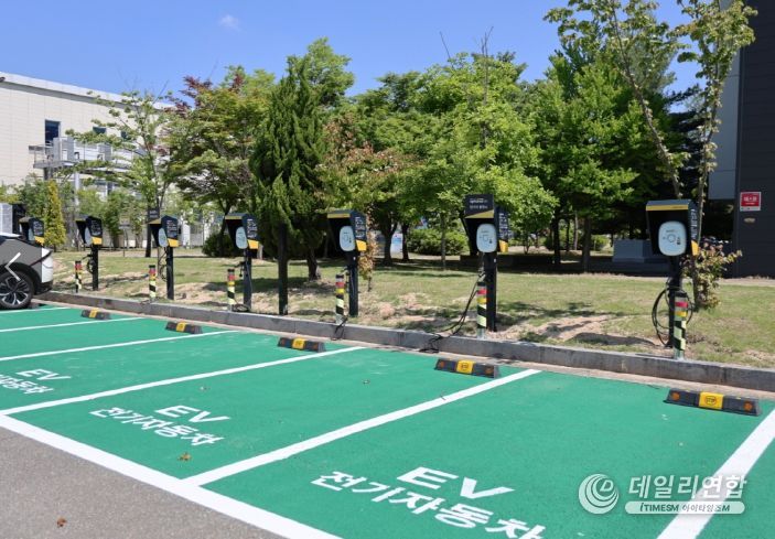 충남TP 천안밸리 내 전기차 충전소