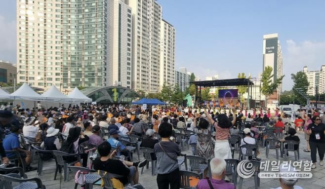 화정1동·화정2동 ‘꽃우물축제’전경