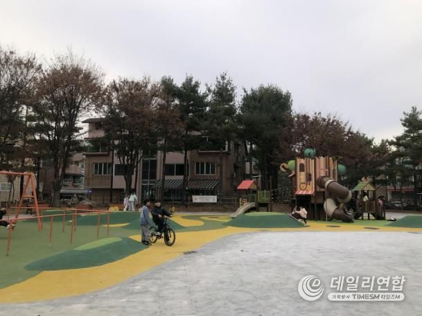 환경개선사업이 완료된 간이어린이공원(2024년 준공)