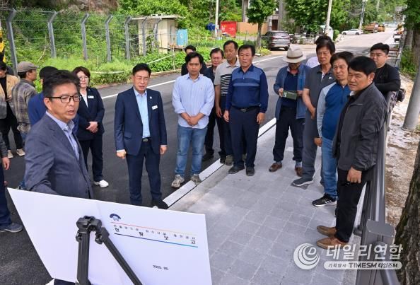 한들양수장 현장 점검