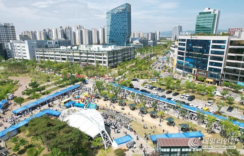 빛가람혁신도시 전경.