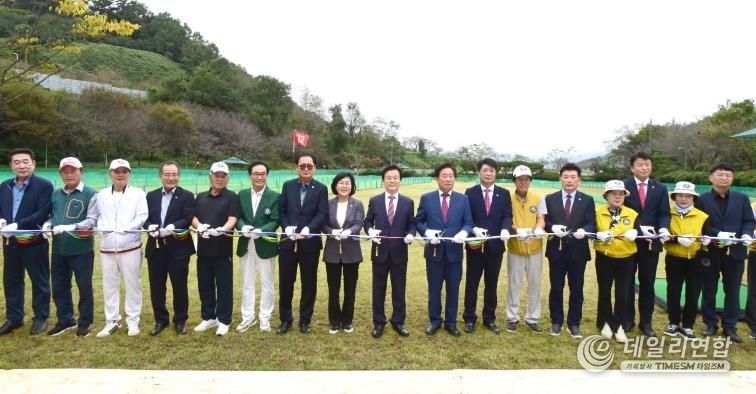 진주시, ‘대곡 파크골프장’ 정식 개장