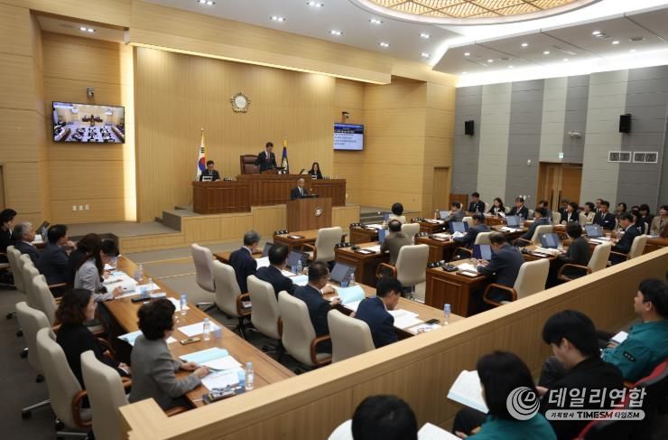 제281회 예천군의회 임시회 개회