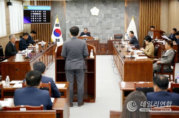 0회 의원간담회 열고 군정 현안 점검