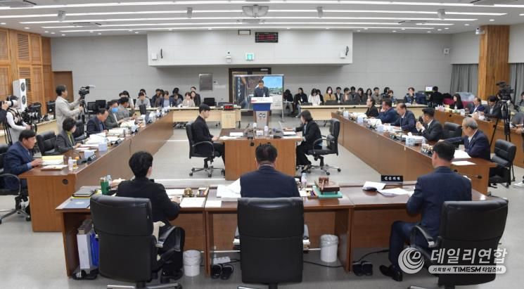 논산시의회, ‘2025 행정사무감사’ 시작