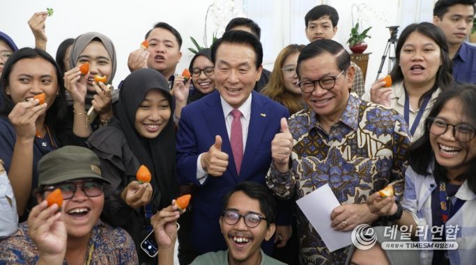 논산시 농식품 해외박람회·2027 논산세계딸기산업엑스포, 자카르타와 공동 협력