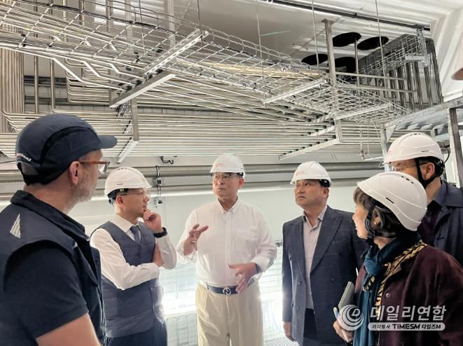 중입자 가속기 현장 방문