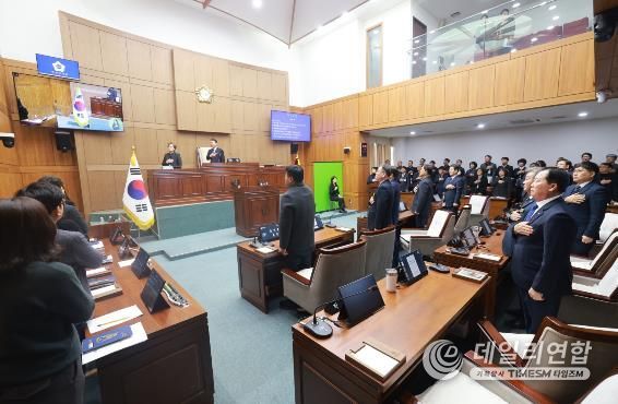 부안군의회 제368회 첫 임시회 개회