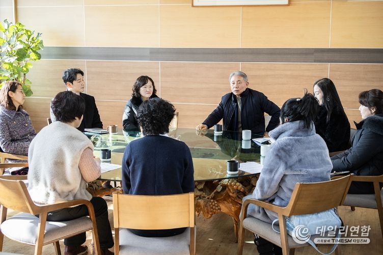 윤환 계양구청장, 새해 맞아 교육 현장 방문