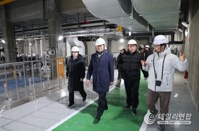 제주공공하수처리시설 현대화사업 현장 방문