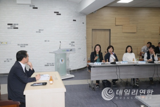사진 양기대광명시장 간담회